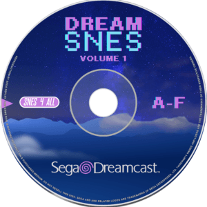 dream snes volume 1 disc art