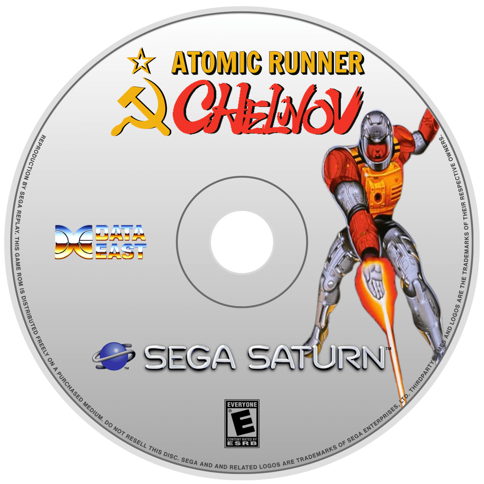 atomic runner chelnov disc art