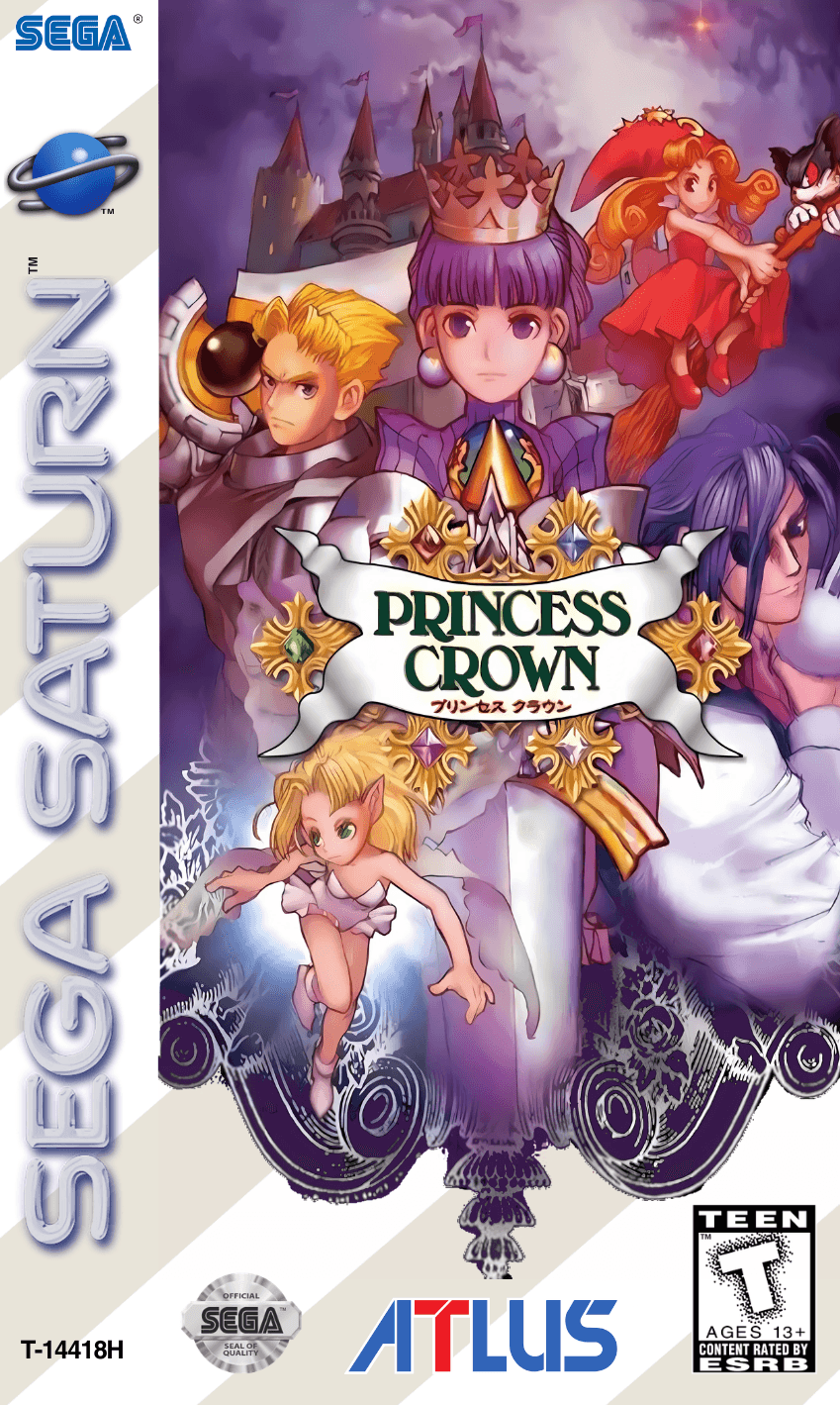 princess crown longbox cover