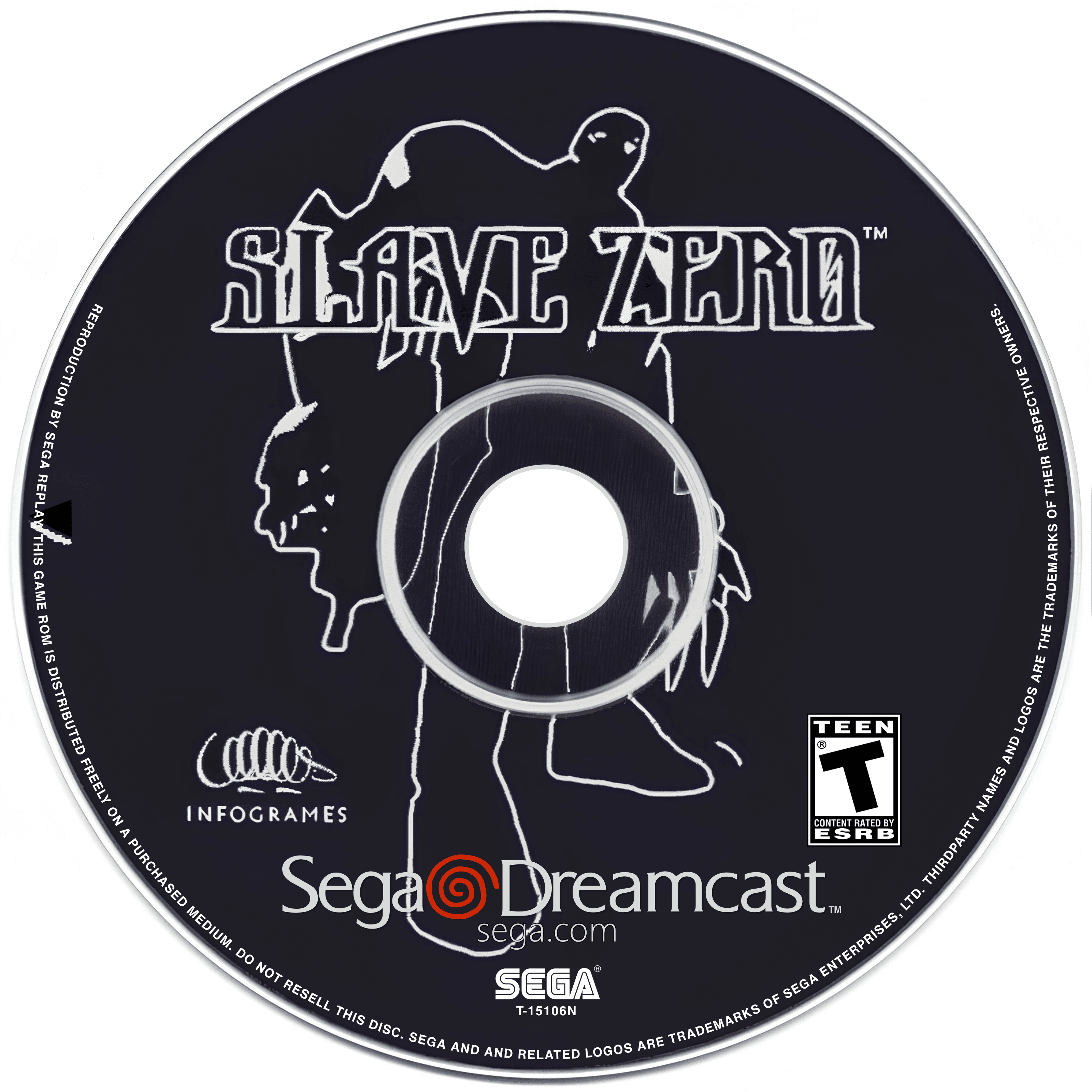 slave zero disc art
