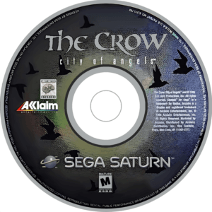 the crow disc art