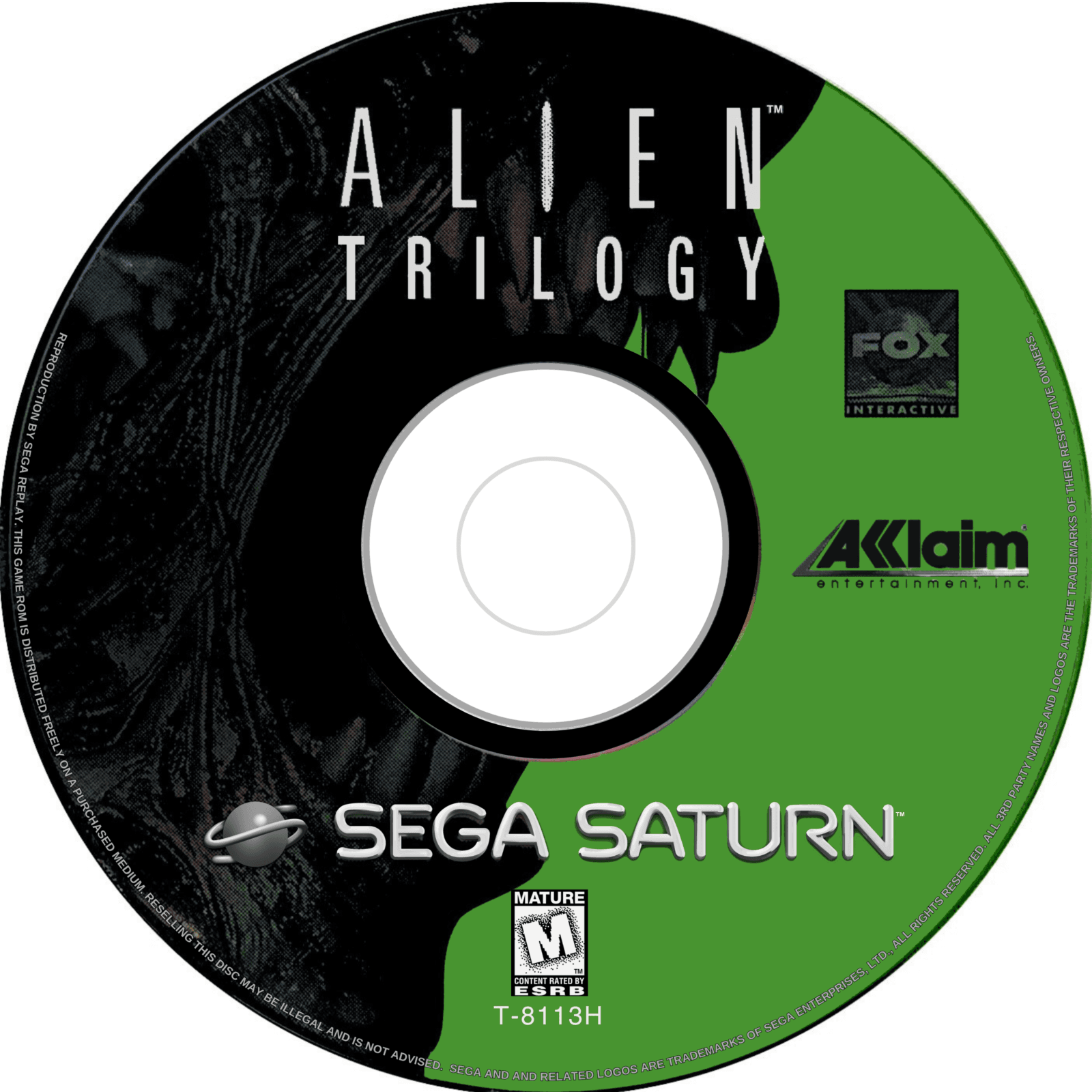 alien trilogy disc art