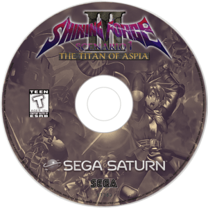 shining force 3 scenario 1 v.3 disc art