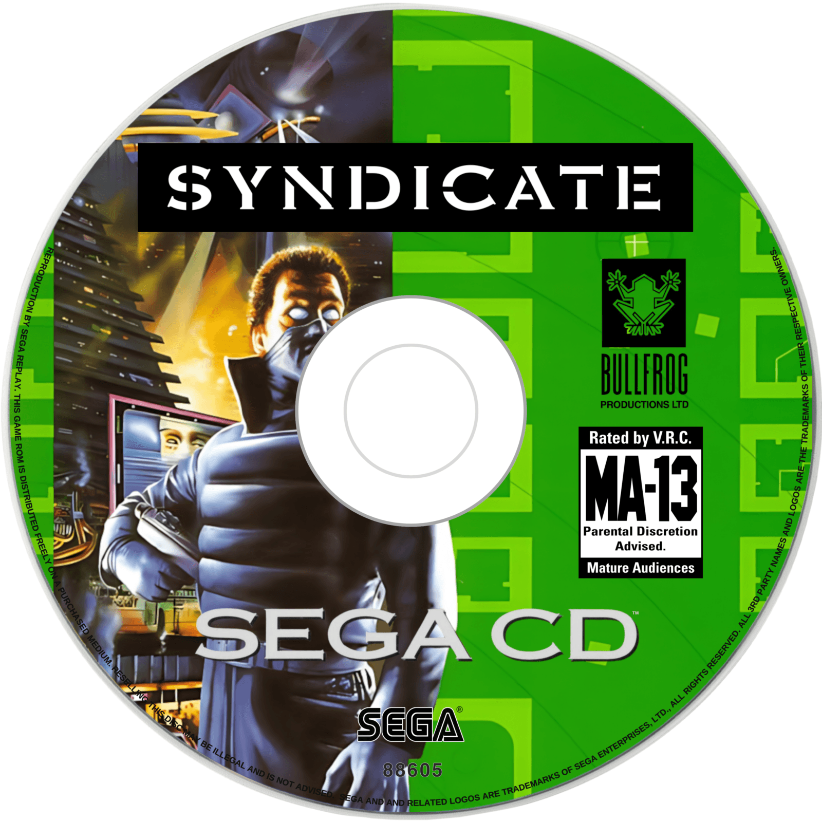 syndicate north american disc art