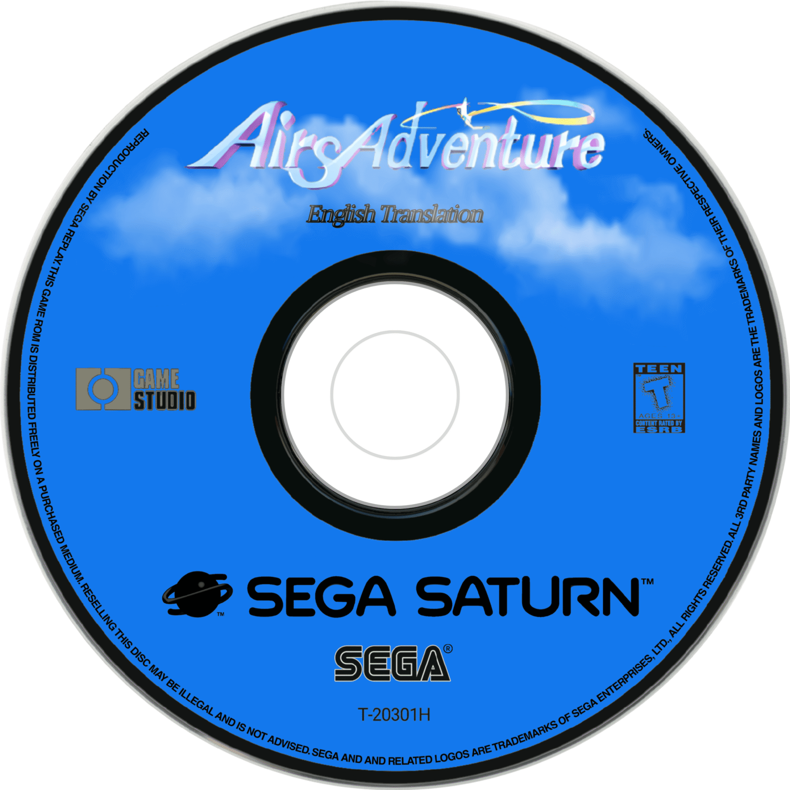 airs adventure disc art