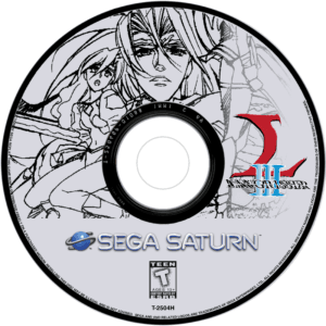 langrisser iii disc art