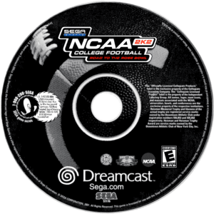 ncaa 2k2 disc art