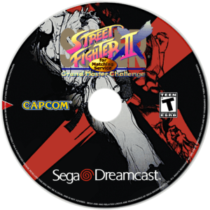 super street fighter 2x for matching services disc art