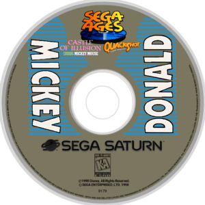 sega ages i love mickery mouse english translation disc art