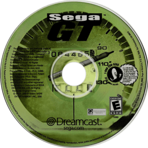 sega gt disc art