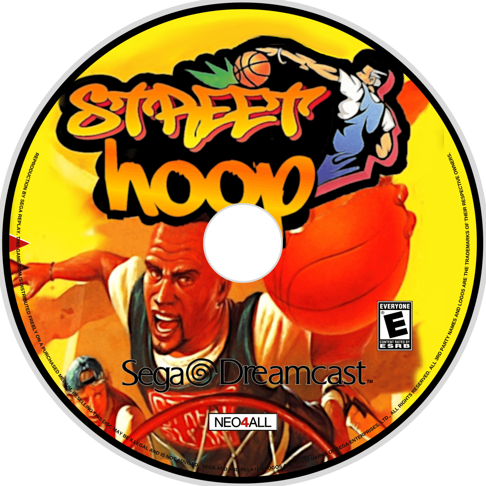 street hoops disc art