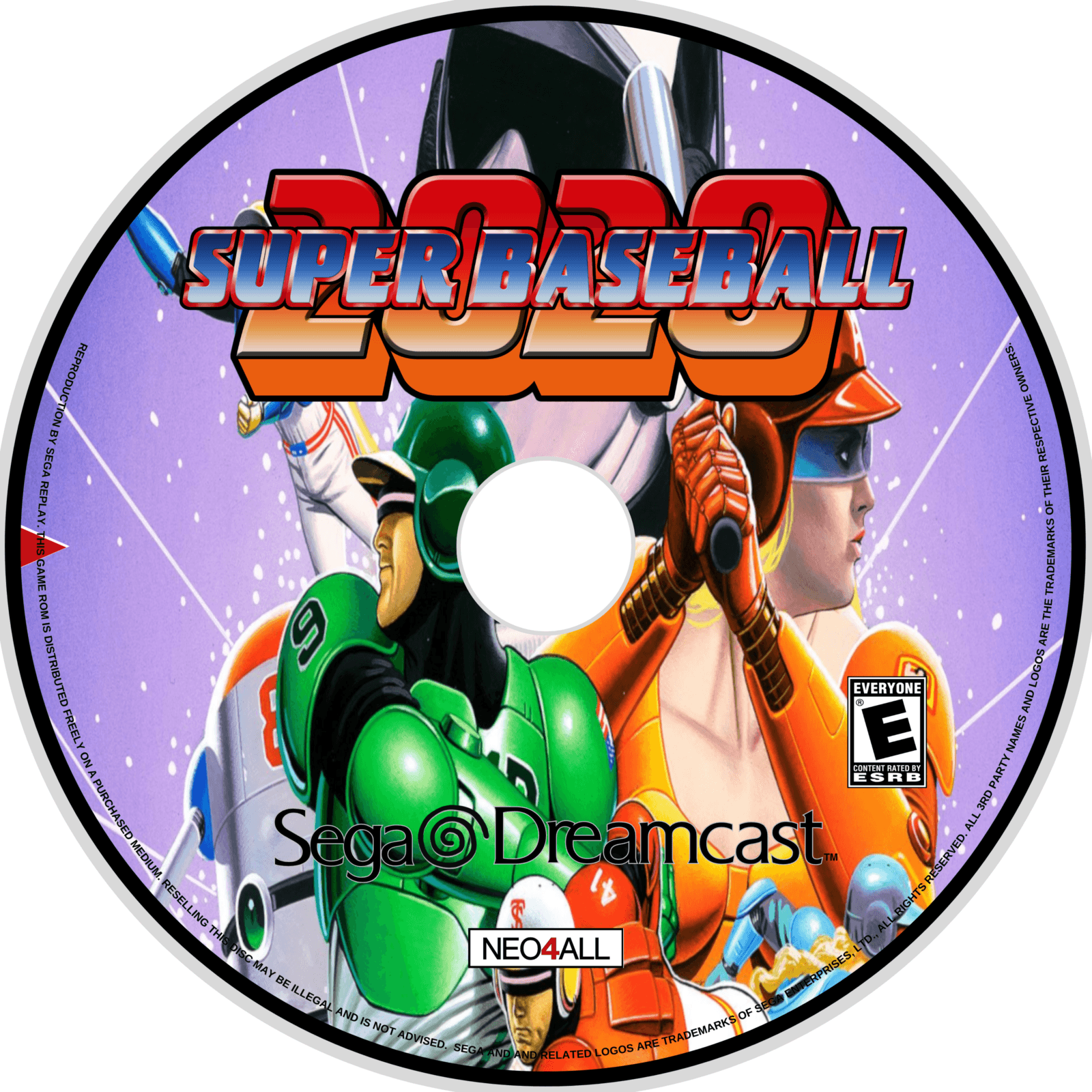 super baseball 2020 disc art